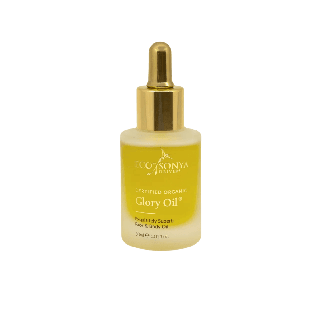 Eco by Sonya Glory Oil, certifikované pleťové sérum 30 ml, přírodní olej bez parfemace, ideální pro citlivou pleť.