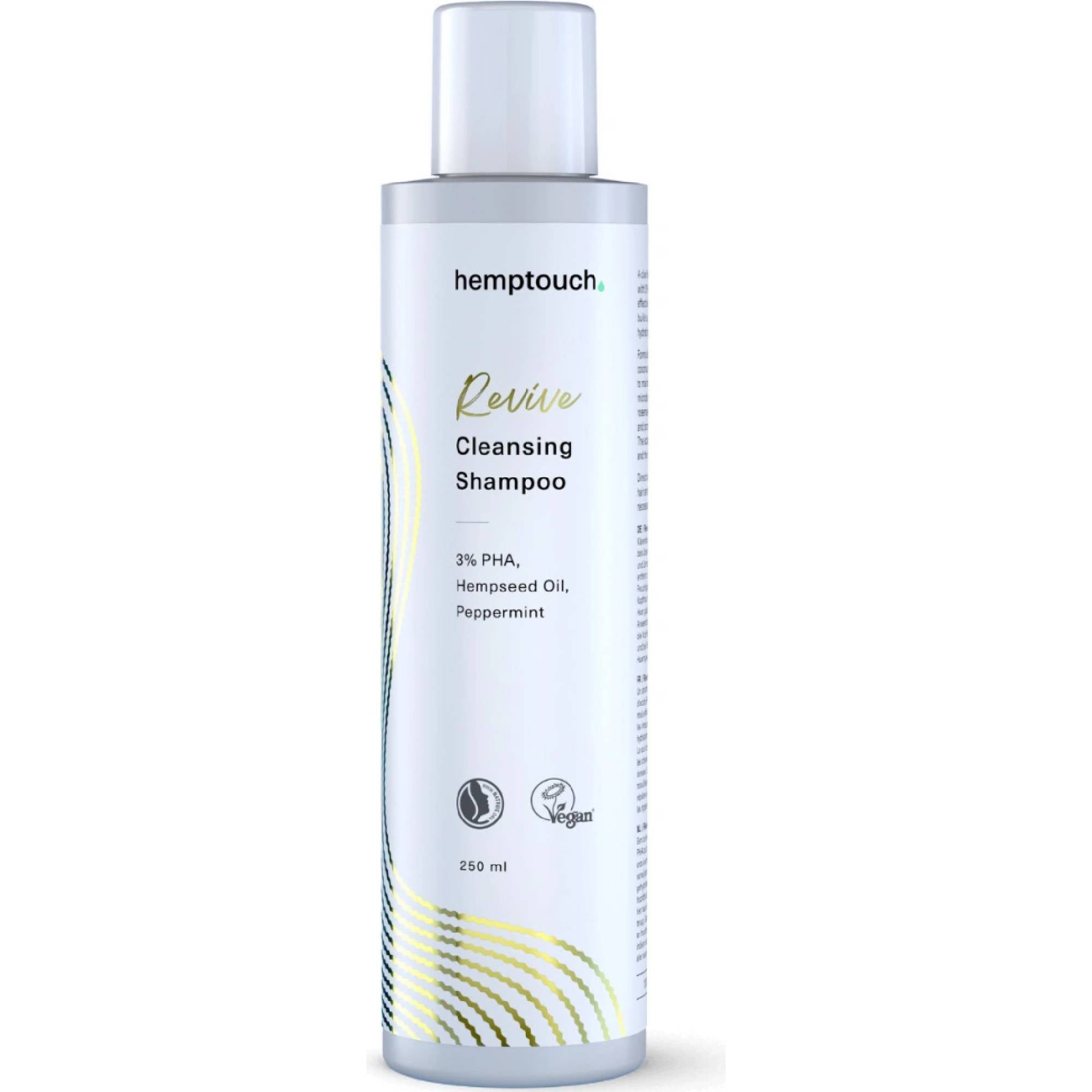 Hemptouch Revive Cleansing Shampoo konopný šampon 250 ml
