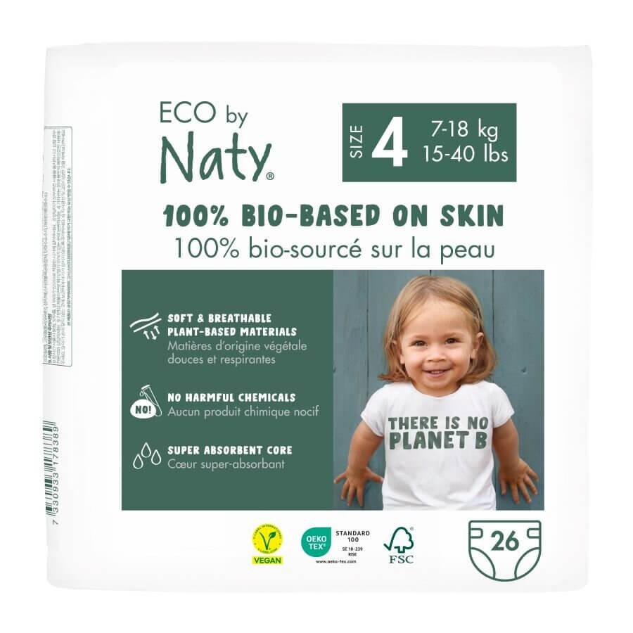 Eco by Naty Jednorázové non toxic plenky velikost 1-6 - Ekzemfree.cz