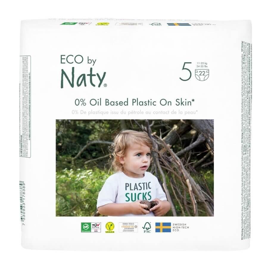 Eco by Naty Jednorázové non toxic plenky velikost 1-6 - Ekzemfree.cz