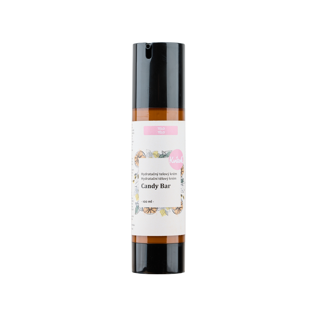 Kvitok Hydratační tělový krém Candy bar 100 ml - EkzemFree.cz