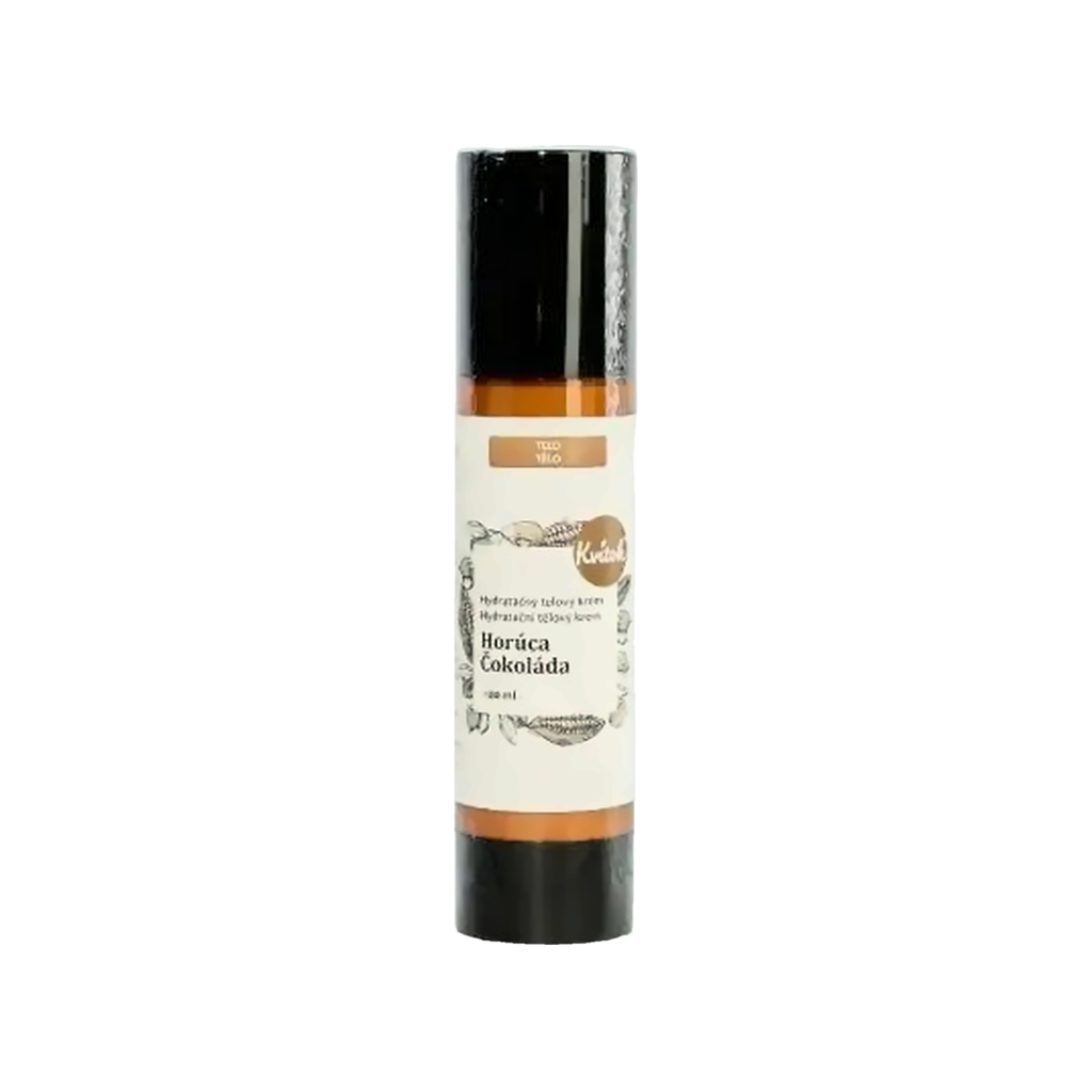 Kvitok Hydratační tělový krém Horká čokoláda 100 ml - EkzemFree.cz