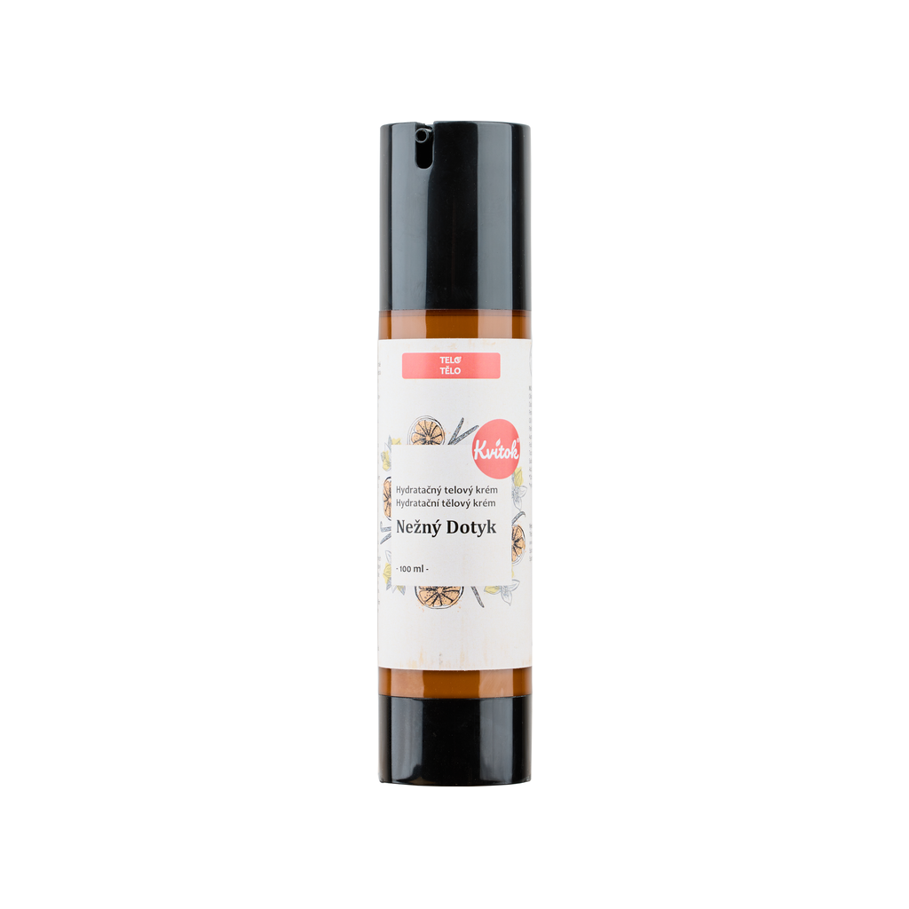 Kvitok Hydratační tělový krém Něžný dotyk 100 ml - EkzemFree.cz