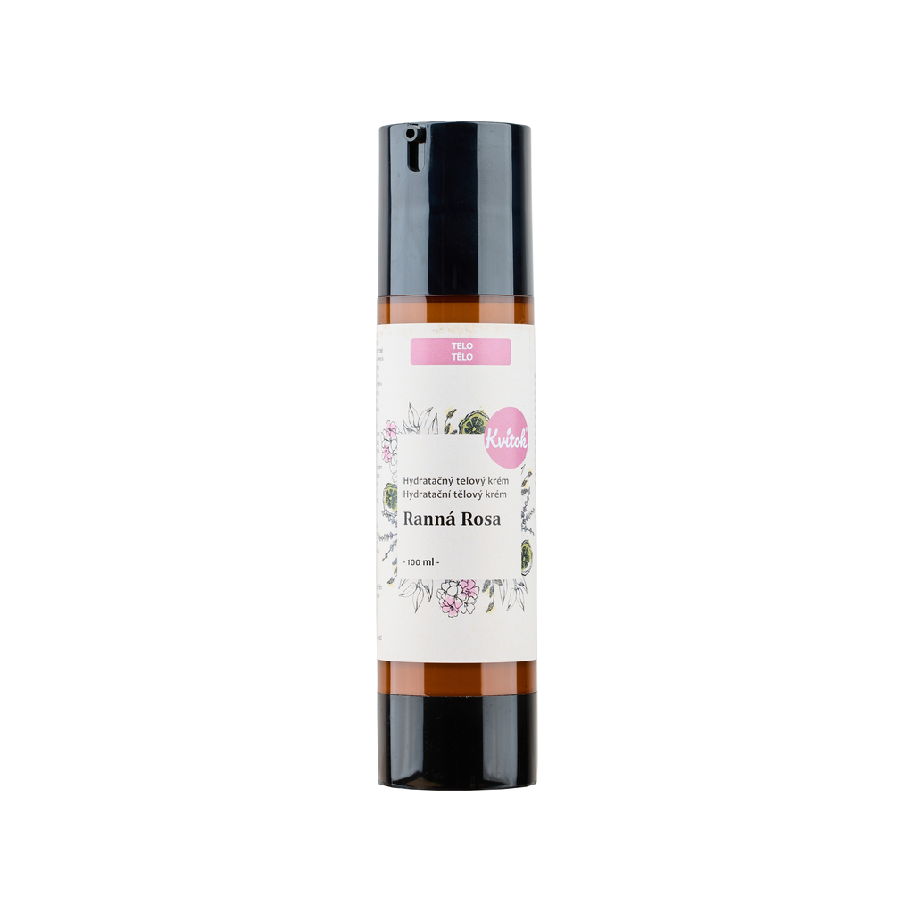 Kvitok Hydratační tělový krém Ranní rosa 100 ml - EkzemFree.cz
