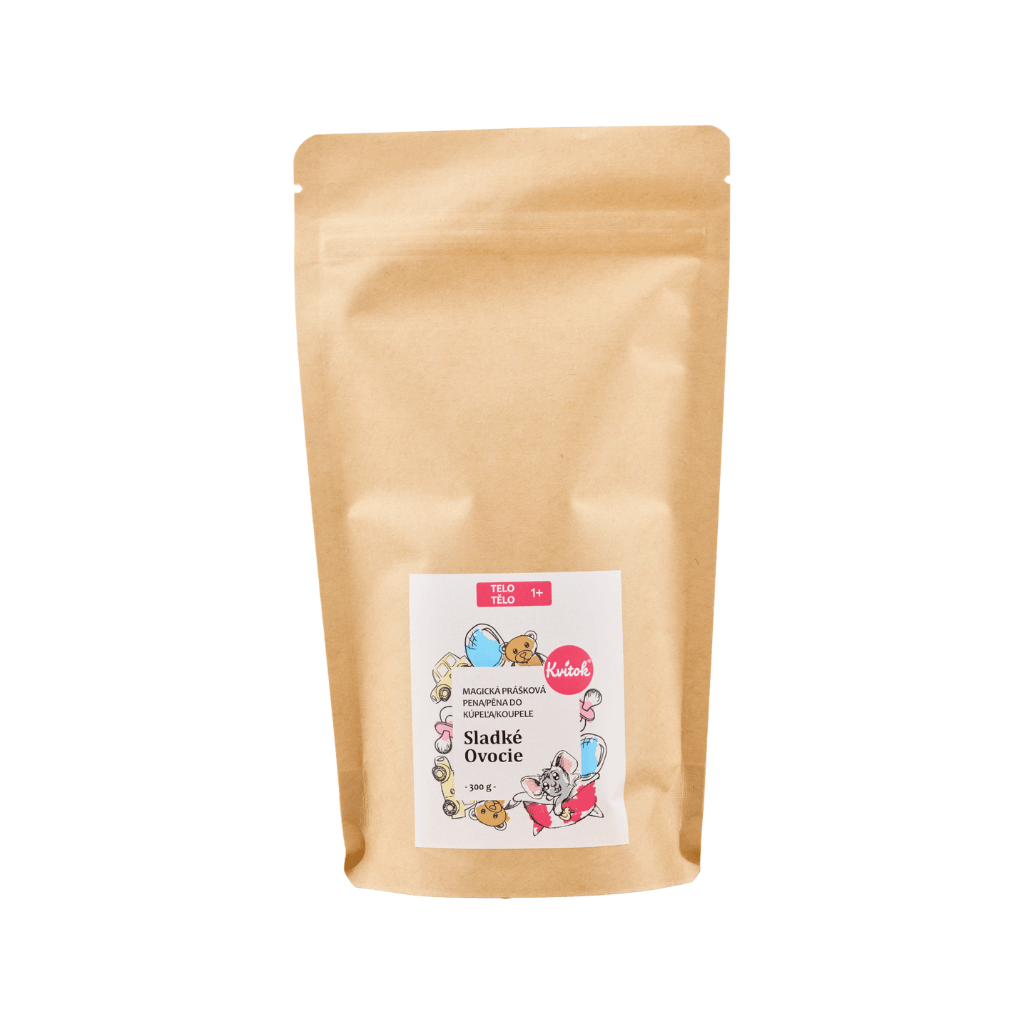 Kvitok Magická Pěna do koupele Sladké Ovoce - EkzemFree.cz