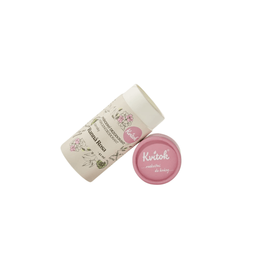 Kvitok Tuhý Deodorant Ranní Rosa 45 ml - EkzemFree.cz