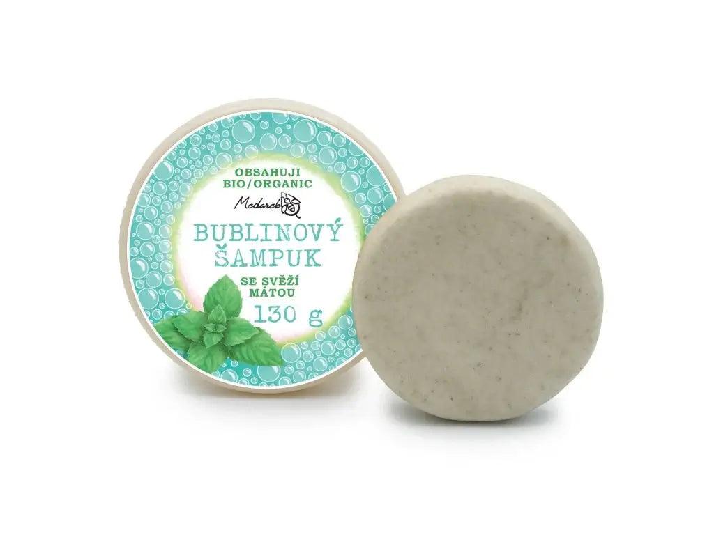 Medarek Bublinový šampuk se svěží mátou, jemný, přírodní šampón pro normální vlasy, ideální pro děti od 3 let.