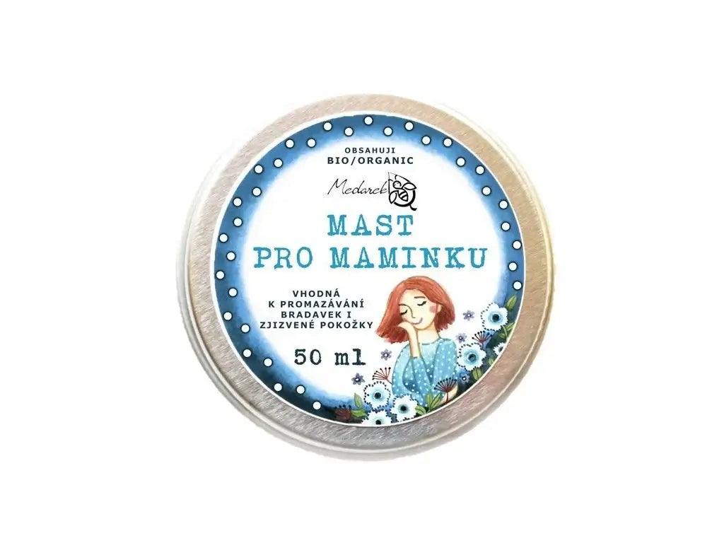 Medarek Mast Pro Maminku Bio, 50 ml, promazává bradavky a zjizvenou pokožku, ideální po porodu.