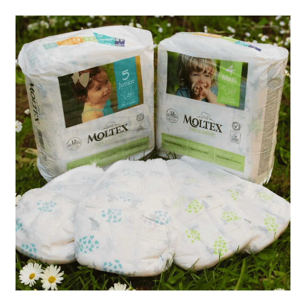 Moltex Jednorázové non toxic plenky velikost 1 - 6 - EkzemFree.cz