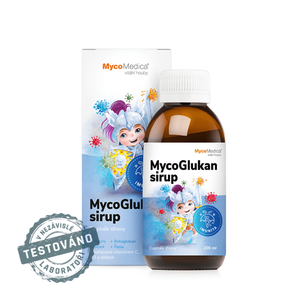 MycoMedica MycoGlukan sirup pro děti 200ml - EkzemFree.cz