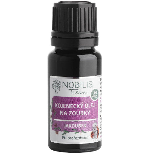 Nobilis Tilia Dojčenský olej na zúbky Jakoubek 10 ml