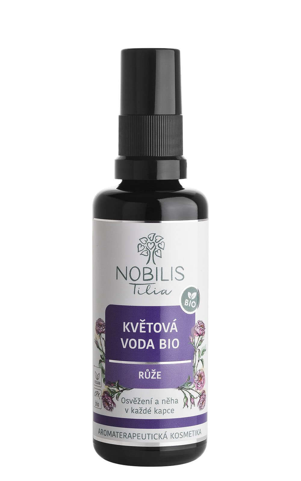 Nobilis Tilia Kvetová voda bio ruža