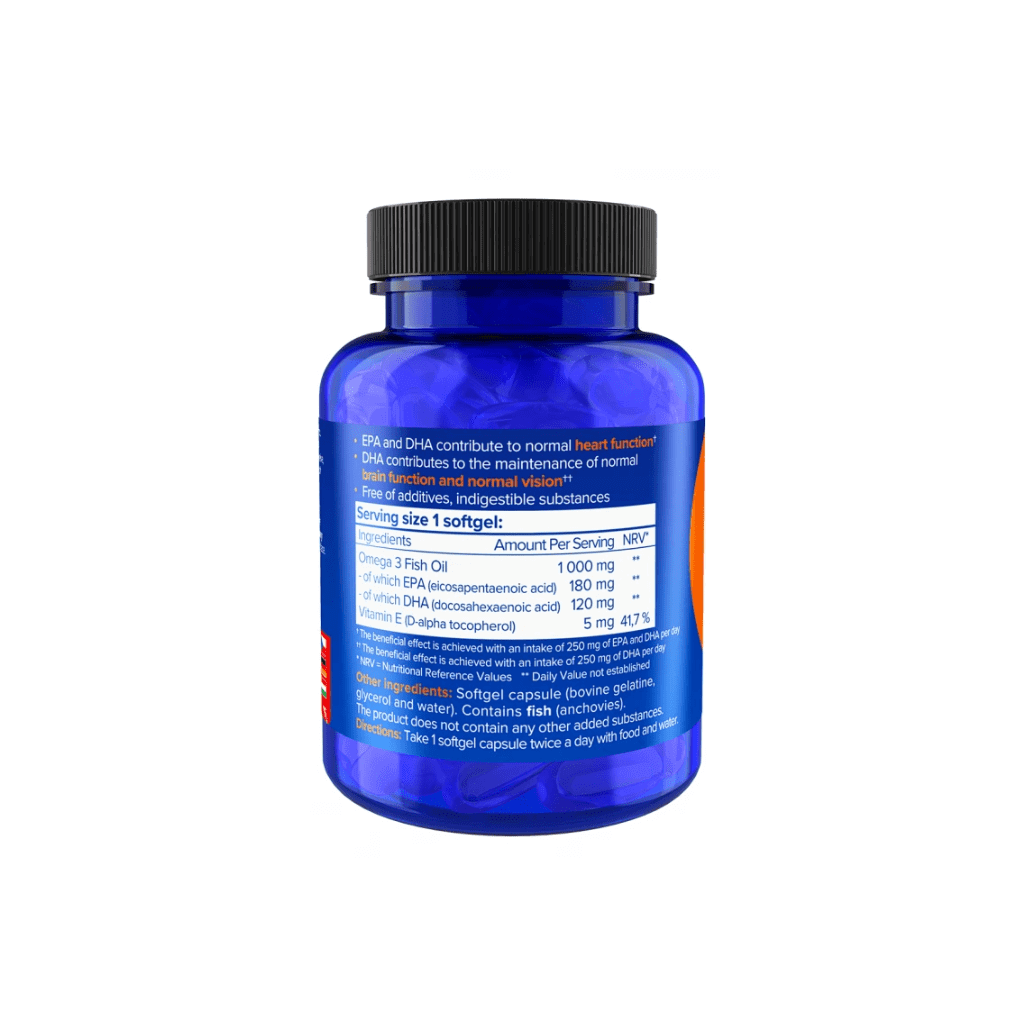 Natios Omega - 3 Premium Anchovies 1000mg - EkzemFree.cz