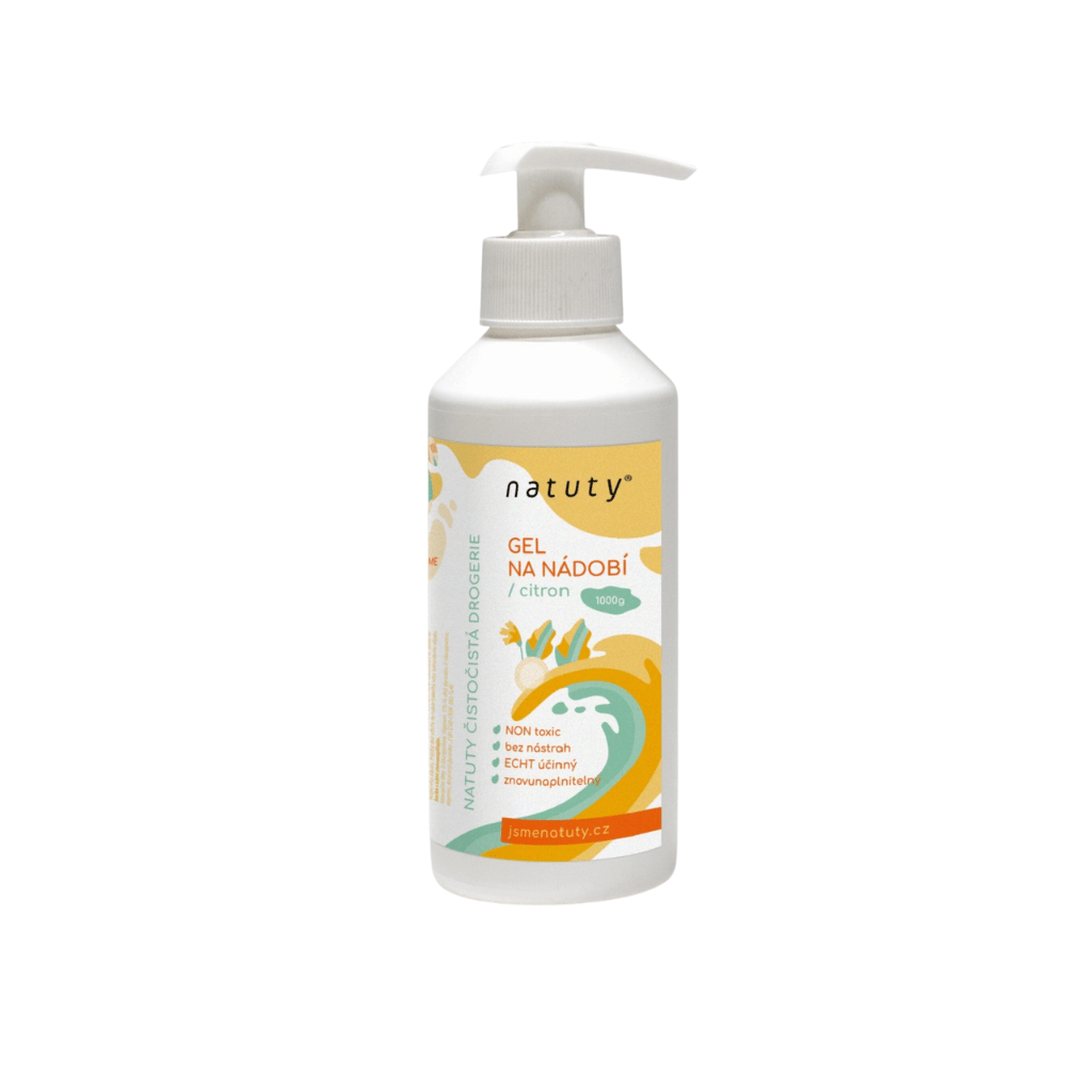 Natuty Gel Na Nádobí S Vůní Citrónu - EkzemFree.cz