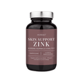 Nordbo Zink Skin Support: kapsle s organickým zinkem, L-lysin a vitamín B5 pro zdravou pokožku.