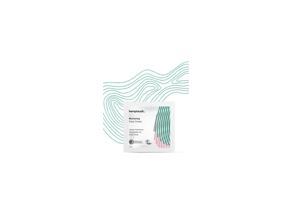 Hemptouch Nurturing Face Cream vyživující pleťový krém vzorek 4 ml