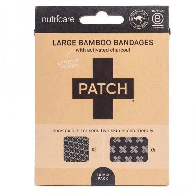 Náplasti Patch s aktivním uhlím, vhodné pro citlivou pokožku, ekologické a netoxické, balení 10 kusů.