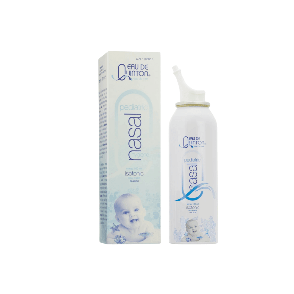 Quinton nosní sprej pro děti 100 ml, přírodní mořská voda pro jemnou nose hygienu.