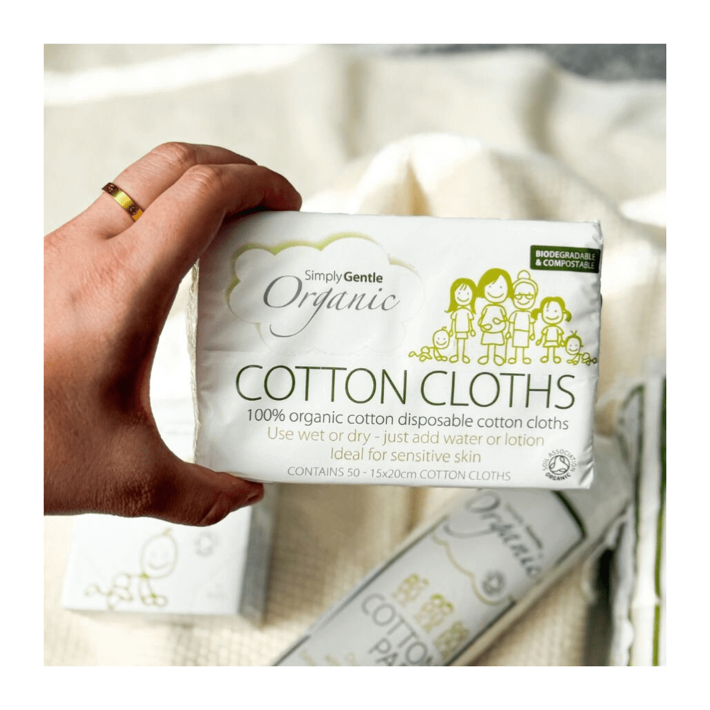 Simply Gentle Organické ubrousky 50ks - EkzemFree.cz