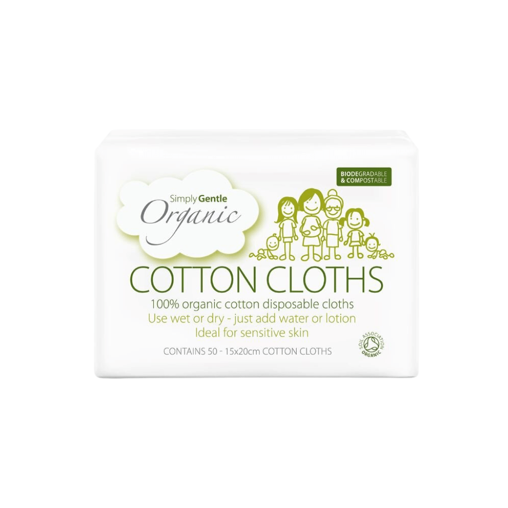 Simply Gentle Organické ubrousky 50ks - EkzemFree.cz