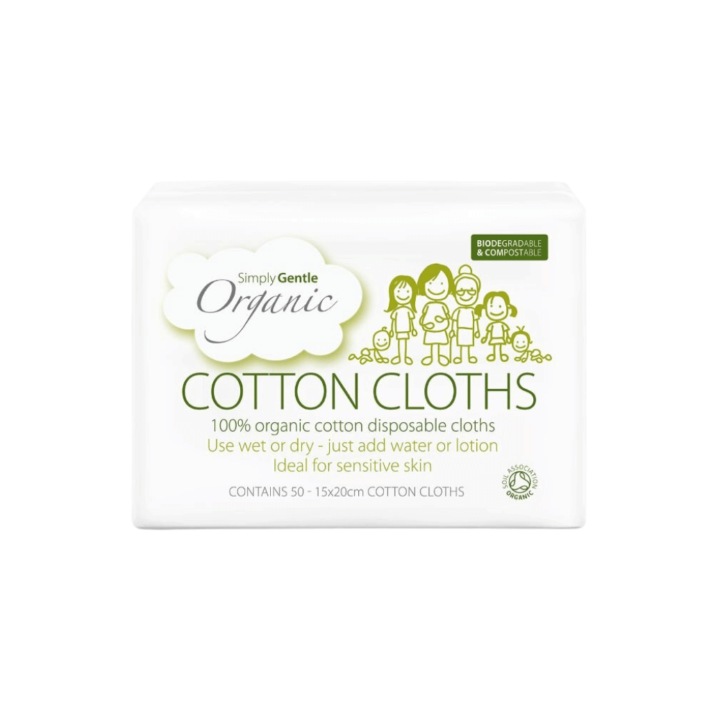 Simply Gentle Organické ubrousky 50ks - EkzemFree.cz