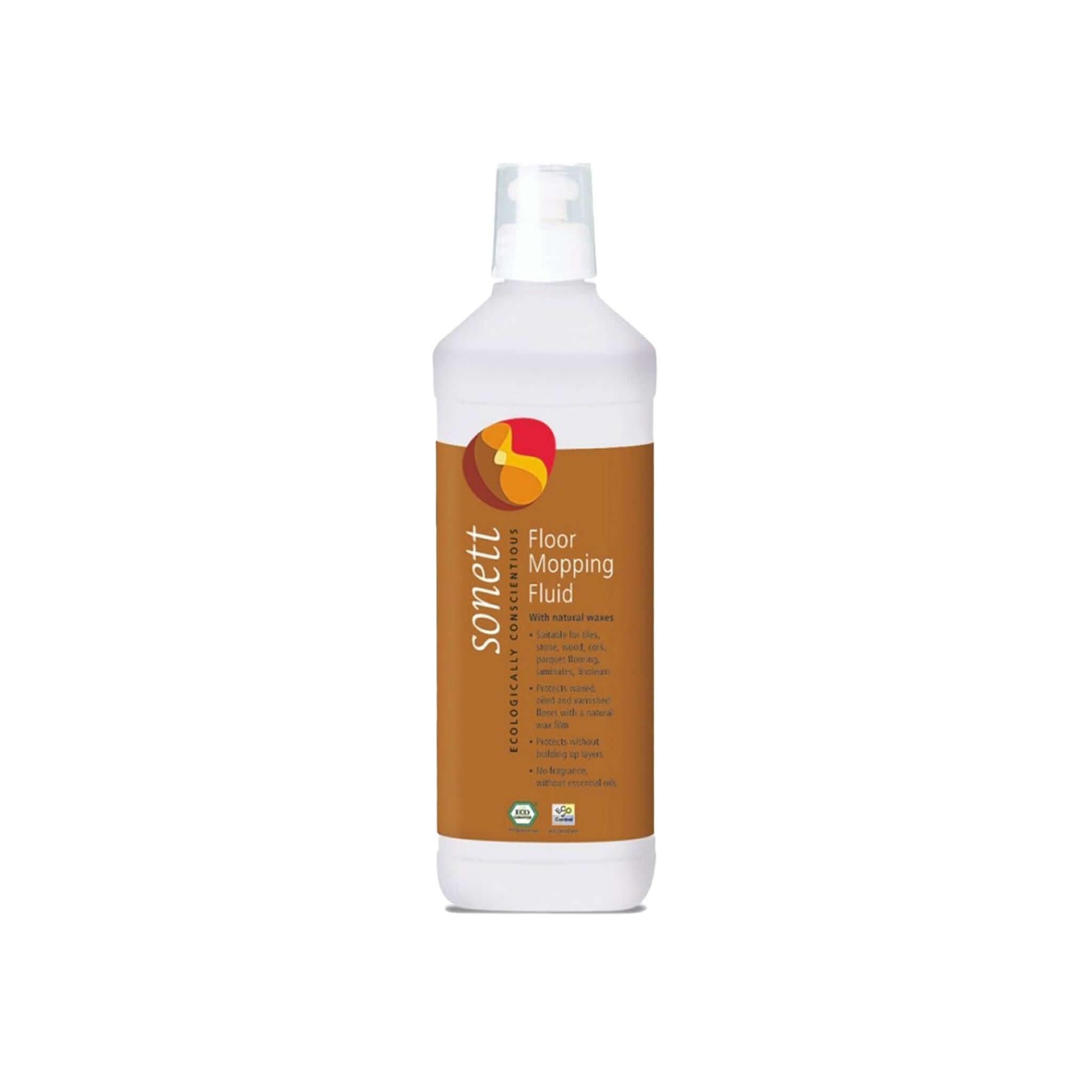 Sonett podlahový čistič se včelím voskem 500 ml, ideální pro všechny typy podlah a zajišťující lesk a ochranu.