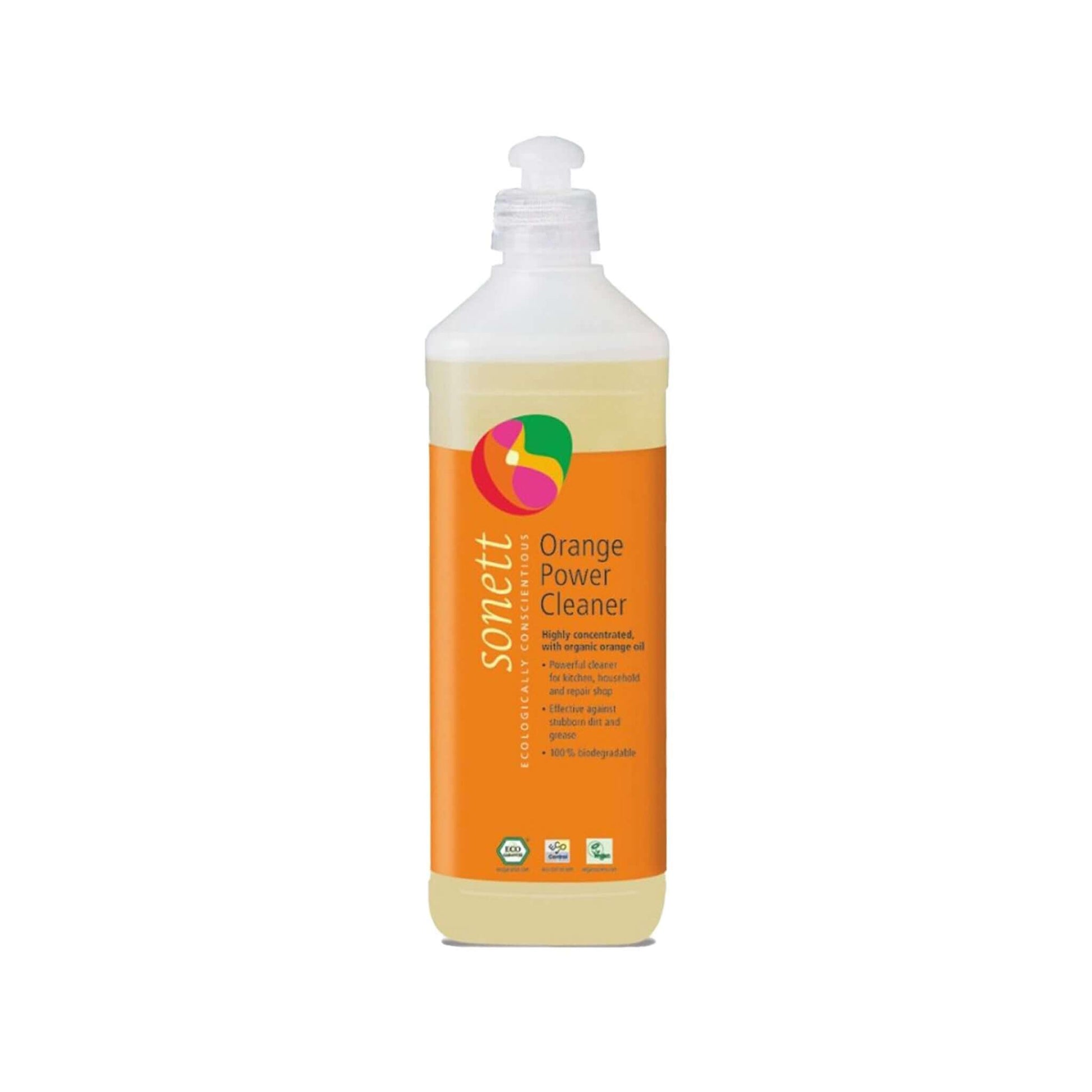 Sonett Pomerančový intenzivní čistič 500 ml - efektivní čistič na mastnotu pro domácnost a dílny.